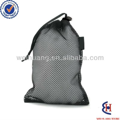 Wholesale nylon mesh drawstring bags with low price and MOQ