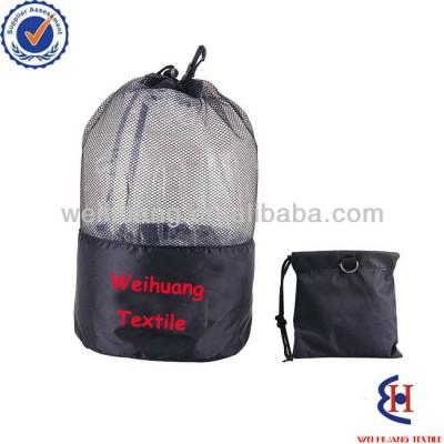 Wholesale nylon mesh shopping bag with low price and MOQ